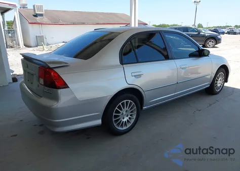2005 Honda Civic Lx from USA, damaged, VIN 2HGES16525H601651